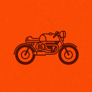 Illustration of Cafe Racer